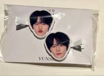 evnne 아크릴 헤어 클립 윤서