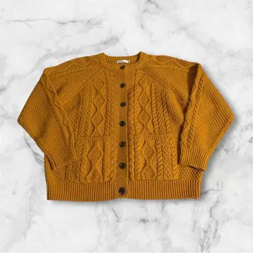 m3388 CRAFT 가디건 M 머스타드