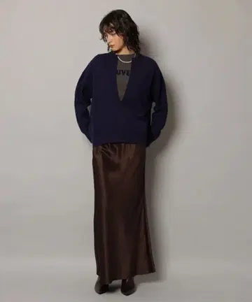 미사용 현행 CADUNE 머메이드 스커트 롱 스커트 현행 판매 상품