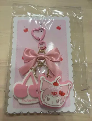 아크릴 키링 휘핑 체리 쿠로미