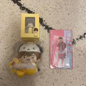 나니와단시 나가오 켄토 손가락 인형 산리오 콜라보 인형 아크릴 스탠드