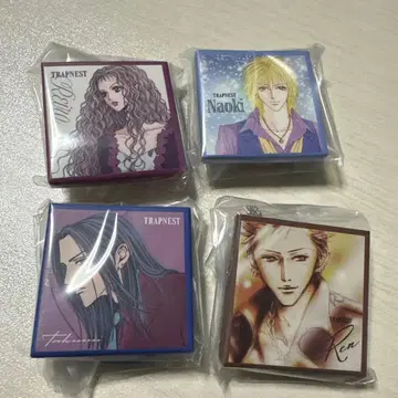 미개봉 새상품 NANA CD풍 아크릴 참 TRAPNEST 4개 세트