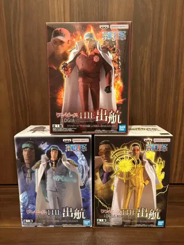원피스 THE 출항 LOGIA 삼대장 피규어 3체 세트