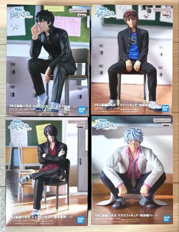 은혼 3년 Z반 긴파치선생 데스크 피규어 세트