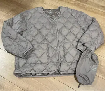 유니클로 울트라 라이트 다운 릴랙스 자켓 브라운 L