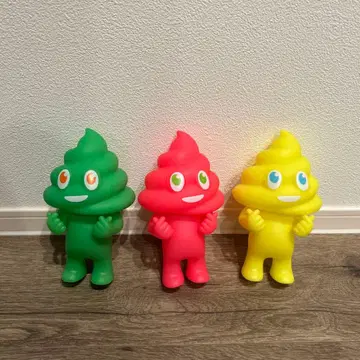 응가군 인형 손가락 하트 3색