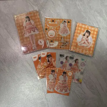 FRUITSZIPPER 진세이 스즈카 아크릴 스탠드, 폴라로이드 파일