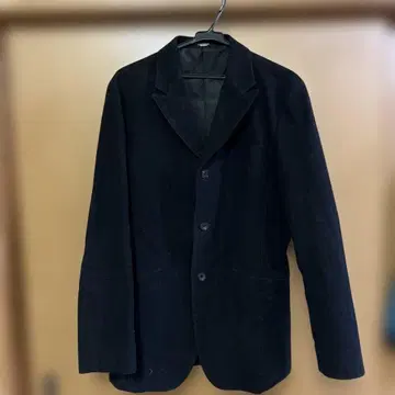 TORNADO MART 블랙 코듀로이 테일러드 자켓