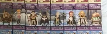 월드 컬렉터블 피규어 ONE PIECE vol.17 총 8종 세트