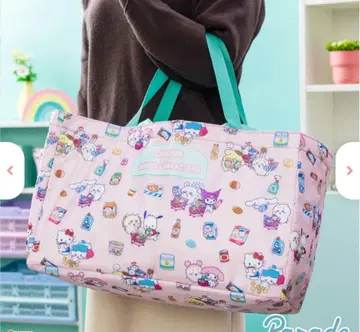 치이카와 x 산리오 캐릭터 레지 바스켓백