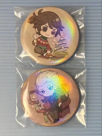 오프라인 이벤트 가을 IJL 크리스마스 캔뱃지 죄수 은둔자