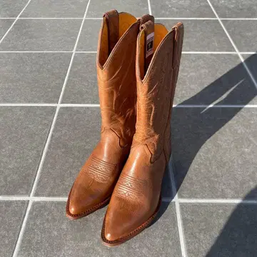 새상품급! [ FRYE ] 플라이 웨스턴 부츠 라이트 브라운 24cm