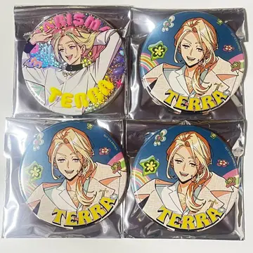 카리스마 테라 캔뱃지 4개 세트