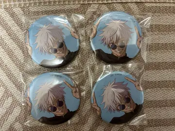 주술회전 전시회 애니메이션 회옥 옥절 고죠 사토루 캔뱃지