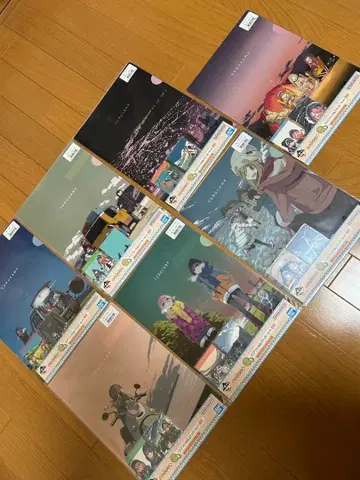 유루캠 클리어 파일 & 스티커 세트