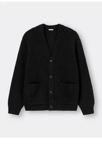 GU 로우게이지 니트 가디건 남성용 L 사이즈