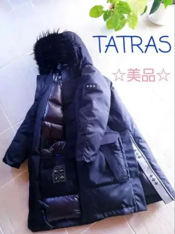 TATRAS 블랙 다운 자켓