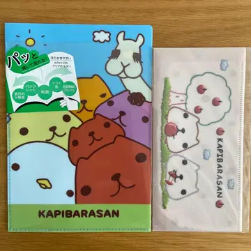 [ 미사용 ] 카피바라 씨 클리어 홀더 & 티켓 홀더