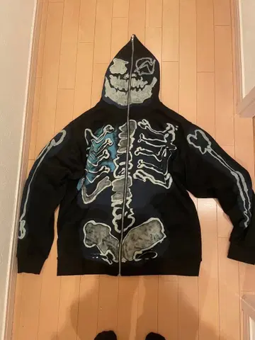 cactus jack x frgment 풀 집업 후드티