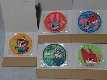 주토피아 클리어 러버 코스터 전종 세트