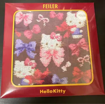 새상품 FEILER 페이러 산리오 콜라보 헬로키티 케이스 포함