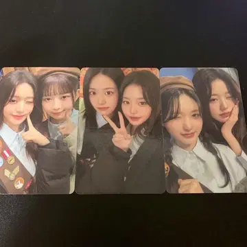 IVE 원영 SCOUT 서울콘 3장 케미 랜티큘러 트레이딩 카드