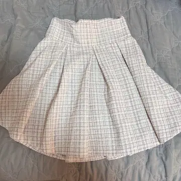 evelyn 트위드 플레어 스커트 치마바지