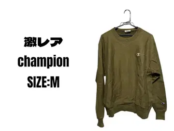 champion 올리브 맨투맨