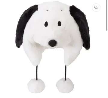 스누피 모자 복슬복슬