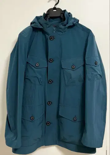 매킨토시 MACKINTOSH 스트레치 나일론 밀리터리 블루종