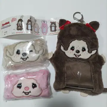 몽치치 봉제 인형 사진 홀더