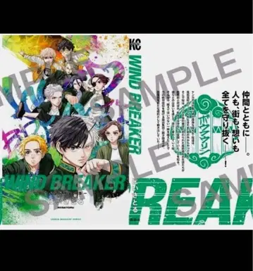 윈드 브레이커 실사 영화 특전 단행본 교체 커버