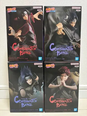 NARUTO COMBINATION BATTLE 4체 세트 미개봉 새상품