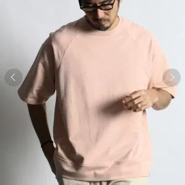 더퍼 뉴앙스 컬러 반팔 맨투맨 L