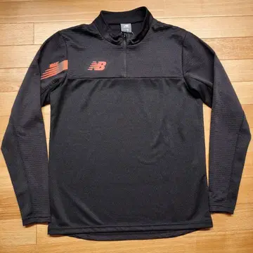 뉴발란스 골프 하프 지퍼 탑 안쪽 미세 기모 S 정가 9350엔