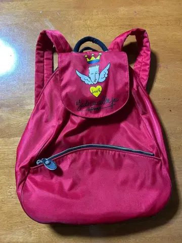 까스텔바작 백팩 빨간색