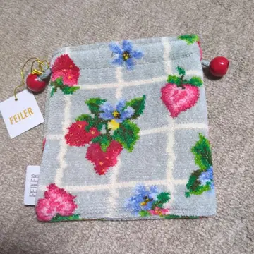 FEILER 이치고 패턴 파우치