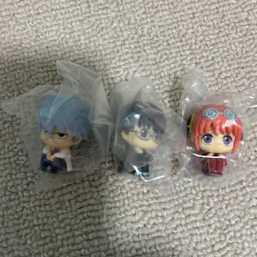 은혼 기다림 피규어 3체 세트 사카타 긴파치 시무라 신파치 카구라