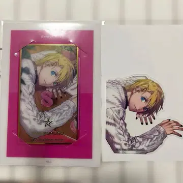 [ 쇼 ] 우타프리 솔로 앨범 비쥬얼 클리어 스티커 Sweet Kiss