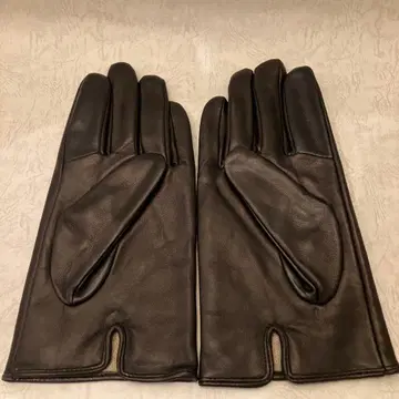 [미사용 새상품] 캐시미어 100% 가죽 장갑 남성용 XL 사이즈