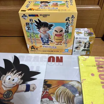 제일복권 드래곤볼 EX 손오공 수련편 A상 손오공&크리링 하위상 5점