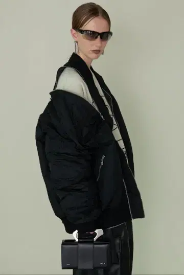 프랭크 프로젝트 모아레 자카드 MA-1 모아레 패턴