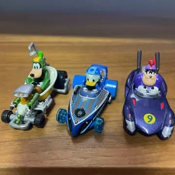 [단종품] 토미카 미키마우스와 로드 레이서즈 3대 세트