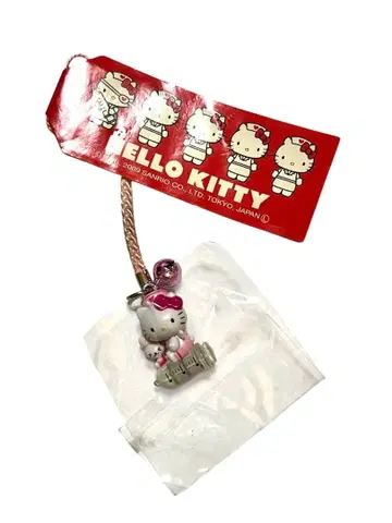 지역 한정 키티 간호사 주사기 핑크 레어 스트랩