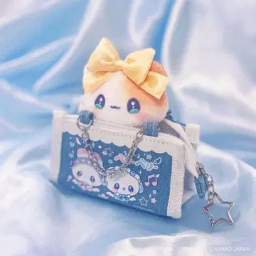 마법소녀 베리베리 데님 파우치 키링 미사용 새상품