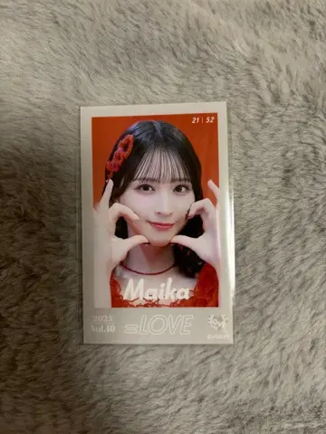 =LOVE 이코러브 미니 포토 카드 vol.10 사사키 마이카