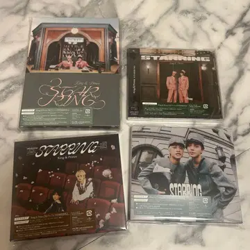 [ 새상품 ] King & Prince STARRING 4 형태 세트