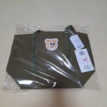 페이러 와펜 토트백 미사용 새상품 올드 테디 다크 그린