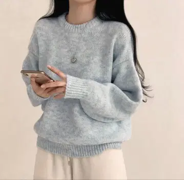 마쉬멜로우 파스텔 니트