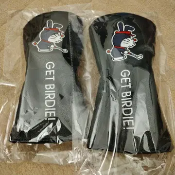 미사용 골프헤드커버 도라에몽 페어웨이 우드용 2세트